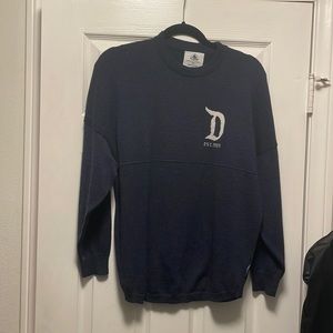 Knit Disneyland Spirit Jersey Sweater, Navy Blue